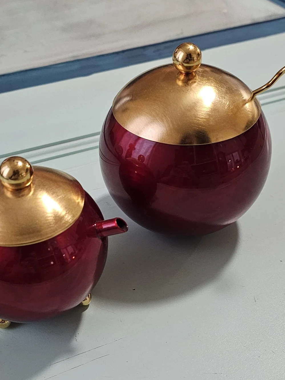 Sugar and Condiment Jars